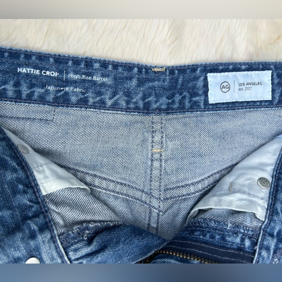 Ag Adriano Hattie Crop Size 27 Denim Jeans - Picture 4 of 7